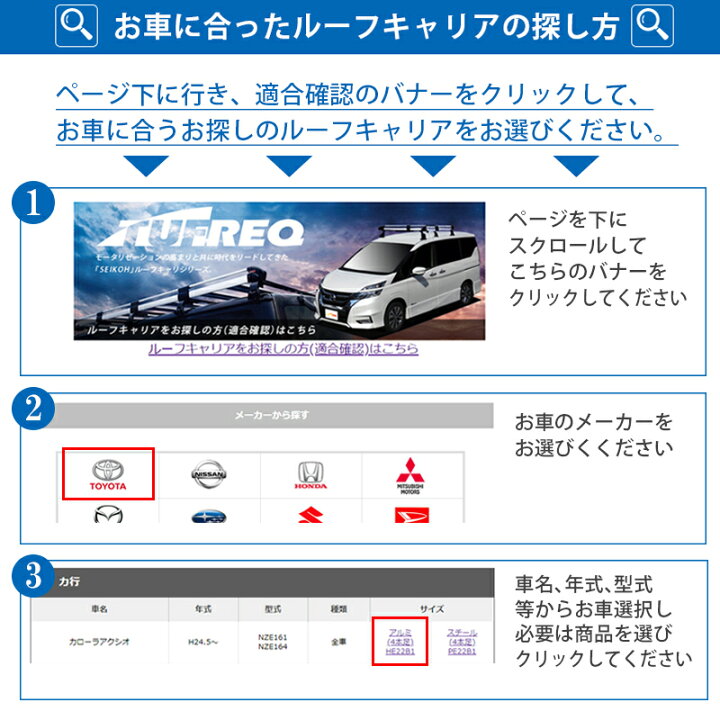 楽天市場】ルーフキャリア NV100クリッパー タウンボックス エブリィ 
