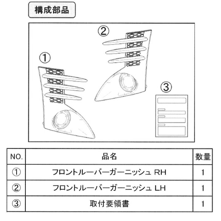 楽天市場】ダイハツ 純正用品 コペン LA400K用 フロント ルーバー 