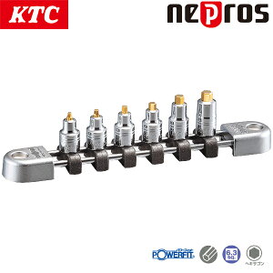 KTC �l�v���X 6.3sq.�X�^�b�r�w�L�T�S���r�b�g�\�P�b�g�Z�b�g 6�R�g NTBT2SS06A