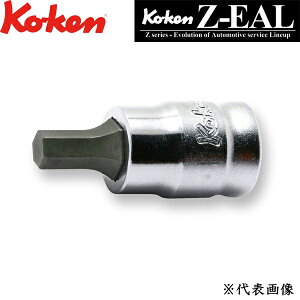 Ko-ken �R�[�P�� Z-EAL 1/4 6.35sq. �w�b�N�X�r�b�g�\�P�b�g �S��25mm 3mm 2010MZ.25-3