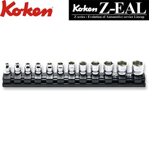Ko-ken �R�[�P�� Z-EAL 1/4 6.35sq. 6�p�\�P�b�g���[���Z�b�g 12���g RS2400MZ/12