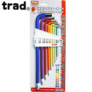 trad 9pcs.EX�����O�J���[�{�[���|�C���g�����`�Z�b�g �G�L�X�g�������O�^�C�v SR-SBL9C 330123