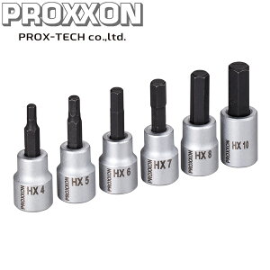 PROX-TECH �v���N�X�e�b�N 3/8 �w�b�N�X�r�b�g�\�P�b�g6�_�Z�b�g No.83651 ��������