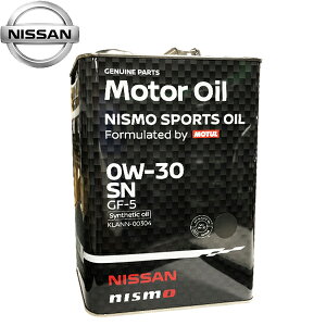 Y  NISMO X|[cIC Formulated by MOTUL 0W-30 4L KLAPN-00304