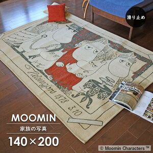 O Ƒ̎ʐ^ 140×200 cm k MOOMIN [~ Su VFj[ ~ 