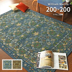 O D_ KF1709 200×200 cm xM[ SuD O}bg J[ybg William Morris EBAEX 