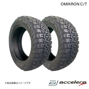 ACCELERA/�A�N�Z���� 275/55R20 LT 115/112P OMIKRON C/T Coarse-Terrain�^�C�� 2�{ �^�C���P�i