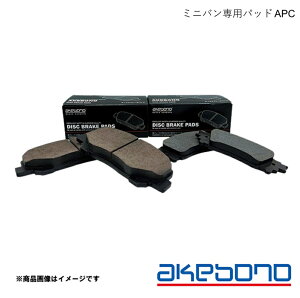 akebono ���u���[�L �v���~�A���R���t�H�[�g �u���[�L�p�b�h ���A���E4�� �A���t�@�[�h ANH25W 2008/05�`2015/01 2400cc APC-735WK