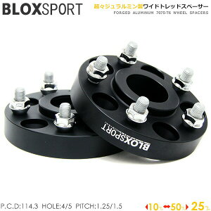 BLOX SPORT ubNXX|[c ChgbhXy[T[ (zC[p) 25mm 6H 139.7 106 M12×P1.5 2Zbg nCG[X