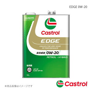 Castrol/JXg[ EDGE 0W-20 4L×6{ CX-3 I[g}`bNECVT 6AT 4WD 2000cc 2017N07` 4985330114855