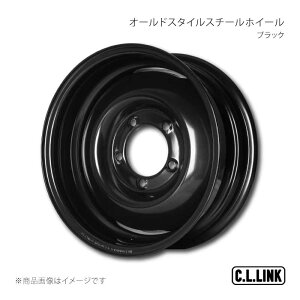 C.L.LINK �V�[�G�������N CL20 �I�[���h�X�^�C���X�`�[���z�C�[�� 16×6J-5 139.7 5H �u���b�N �W���j�[�V�G��/���C�h/�m�}�h CL20Wheels 1660MB