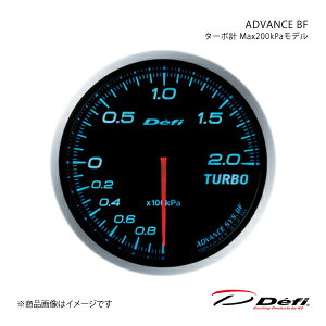 Defi �f�t�B ADVANCE BF/�A�h�o���X�r�[�G�t �^�[�{�v Max200kPa���f�� ��60 �Ɩ��F:�u���[ DF09903