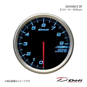 Defi �f�t�B ADVANCE BF/�A�h�o���X�r�[�G�t �^�R���[�^�[ 9000rpm ��80 �Ɩ��F:�u���[ DF10903