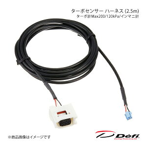 Defi �f�t�B �^�[�{�Z���T�[ �n�[�l�X (2.5m) �^�[�{�vMax200/120kPa/�C���}�j�v PDF06505H