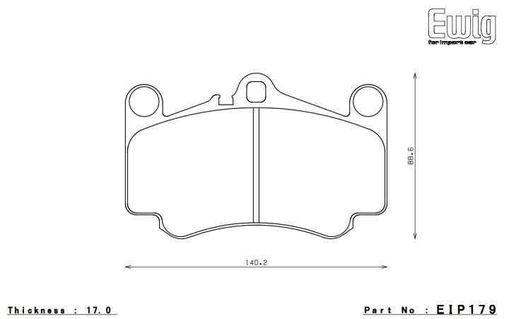楽天市場】ENDLESS エンドレス ブレーキパッド CC38(ME22) 1台分セット 