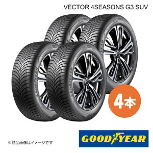 GOODYEAR ObhC[ VECTOR 4SEASONS G3 SUV 225/65R17 106V XL I[V[Y^C 4{ 225 65 17 05627844×4