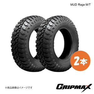 GRIPMAX/�O���b�v�}�b�N�X MUD Rage M/T �^�C�� 2�{ 205R16C 110/108Q �u���b�N�T�C�h�E�H�[�� 6996779270642