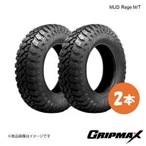GRIPMAX/�O���b�v�}�b�N�X MUD Rage M/T �^�C�� 2�{ LT235/85R16 120/116Q OWL �A�E�g���C���z���C�g���^�[ 6996779270574