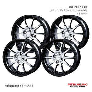 INTER MILANO C^[~m INFINITY F10 zC[ 4{Zbgy16×6.0J 4-100 INSET50 ubN/fBXN|bVz