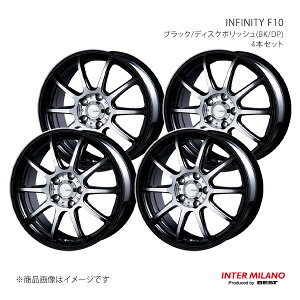 INTER MILANO C^[~m INFINITY F10 zC[ 4{Zbgy18×7.0J 5-114.3 INSET48 ubN/fBXN|bVz