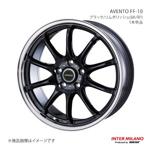INTER MILANO �C���^�[�~���m AVENTO FF-10 �z�C�[�� 1�{�P�i �I�f�b�Z�C�i�n�C�u���b�h�܂ށj RC�n 2013/11�`2022/9�y16×6.5J 5-114.3 INSET53 BK/RP�z