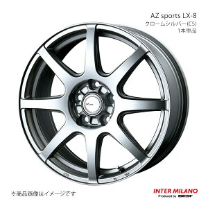 INTER MILANO C^[~m AZ sports LX-8 zC[ 1{Piy17×7.0J 5-114.3 INSET53 N[Vo[z
