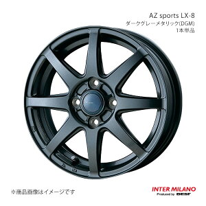 INTER MILANO C^[~m AZ sports LX-8 zC[ 1{Piy16×6.0J 4-100 INSET43 _[NO[^bNz