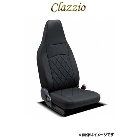 クラッツィオ シートカバー ストロングレザー キルトタイプ 2列シート車全席分(ブラック×ブラックステッチ)ファミリア バン 160系