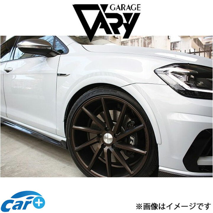 楽天市場】ガレージベリー ローダウンフェンダートリム ゴルフ7.5 R  