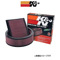 K&N エアフィルター ハイラックスサーフ YN130G 33-2009 REPLACEMENT 純正交換フィルター