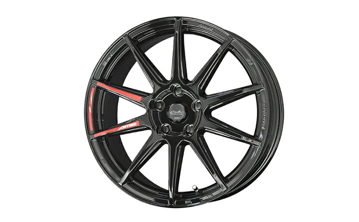 楽天市場】共豊 サーキュラー C10R アルミホイール 4本 エクリプス  