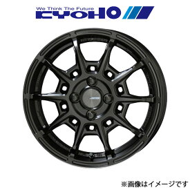 共豊 ガレルナ レフィーノ アルミホイール 1本 レックス A201F(16×6.5J 4-100 INSET43 マットブラック)KYOHO GALERNA REFINO