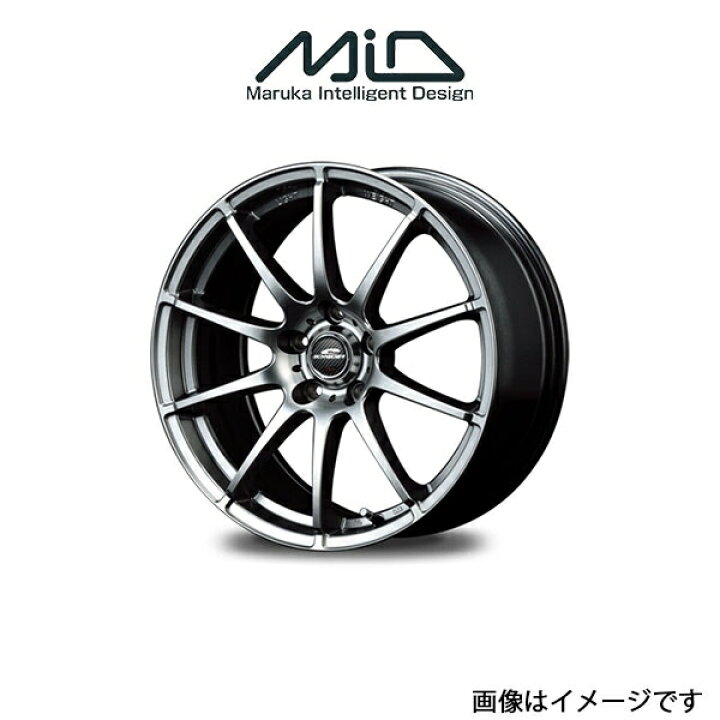 楽天市場】MID シュナイダー スタッグ アルミホイール 4本 プリウス 60 