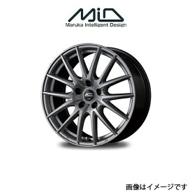 MID シュナイダー SQ27 アルミホイール 4本 RX450h+ AALH16(18×8J 5-114.3 INSET42 メタリックシルバー)SCHNEIDER SQ27