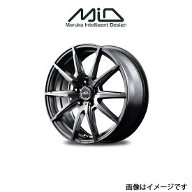 MID シュナイダー SLS アルミホイール 4本 アクセラ アクセラスポーツ BK系(15×6J 5-114.3 INSET52 メタリックグレー)SCHNEIDER SLS