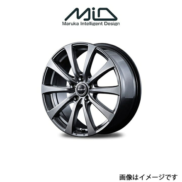 楽天市場】MID ユーロスピード G10 アルミホイール 1本 ヴィッツ 130系 