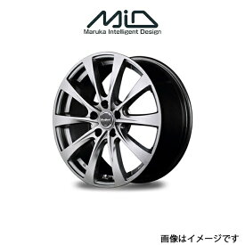 MID ユーロスピード F10 アルミホイール 1本 シビック FN2(17×7J 5-114.3 INSET50 メタリックグレー)EUROSPEED F10