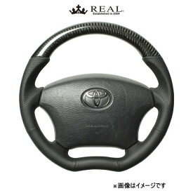 レアル ステアリング オリジナルシリーズ(ブラックカーボン)エスティマ 30系 H200-BKC-BK REAL