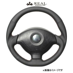 レアル ステアリング オリジナルシリーズ(オールレザー)ジムニー JB23W JB-LPB-RD REAL