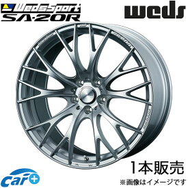 ウェッズスポーツ SA20R ヴェルファイア 20系 20インチ アルミホイール 1本 VIシルバー 0072790 WEDS WedsSport SA20R