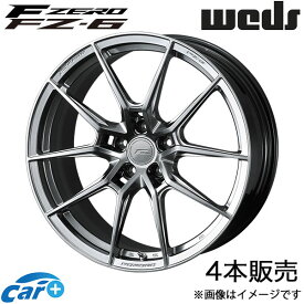 エフゼロ FZ-6 ヴェルファイア 20系 20インチ アルミホイール 4本 ダイヤモンドブラック 0041873 WEDS F-ZERO FZ-6