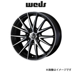 ウェッズ ライツレー VS アルミホイール 1本 プリウス 50系 17インチ ブラックメタリックポリッシュ 0039427 WEDS RIZLEY VS