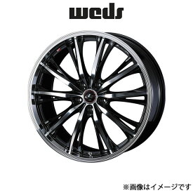 ウェッズ レオニス RT アルミホイール 1本 GS 10系 17インチ パールブラック/ミラーカット 0041178 WEDS LEONIS RT