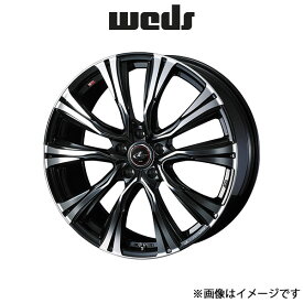 ウェッズ レオニス VR アルミホイール 1本 MAZDA6 GJ系 20インチ パールブラック/ミラーカット 0041292 WEDS LEONIS VR