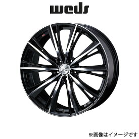 ウェッズ レオニス WX アルミホイール 4本 WRX STI VAB 18インチ ブラックミラーカット 0033905 WEDS LEONIS WX