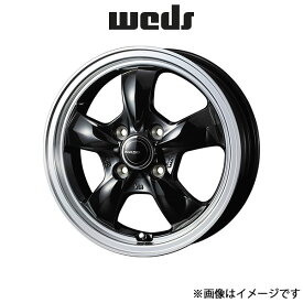 ウェッズ グラフト 5S アルミホイール 4本 スクラムトラック DG63T 12インチ ブラック/リムポリッシュ 0041114 WEDS GYRAFT 5S