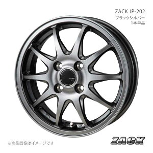 ZACK JP-202 �f���J�~�j B34A/35A/37A/38A ����/�����^�C���T�C�Y�F4WD 165/60-15 �A���~�z�C�[��1�{�y15×4.5J 4-100 +45 �z