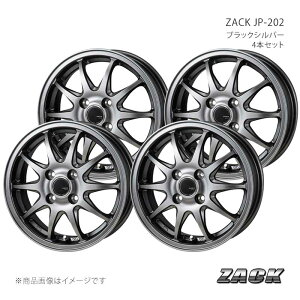 ZACK JP-202 �f���J�~�j B34A/35A/37A/38A ����/�����^�C���T�C�Y�F4WD 165/60-15 �A���~�z�C�[��4�{�Z�b�g�y15×4.5J 4-100 +45 �z