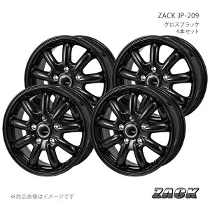 ZACK JP-209 �I�f�b�Z�C(�n�C�u���b�h�܂�) RB3/4 �A���~�z�C�[��4�{�Z�b�g�y16×6.5J 5-114.3 +53 �z