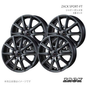 ZACK SPORT-FT �G�u���C�o�� DA18V �A���~�z�C�[��4�{�Z�b�g�y12×3.50B 4-100 +45 �z